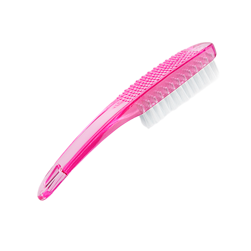 Szczoteczka Do Odpylania Z Rączką - Różowa - Modena Nails Shop 