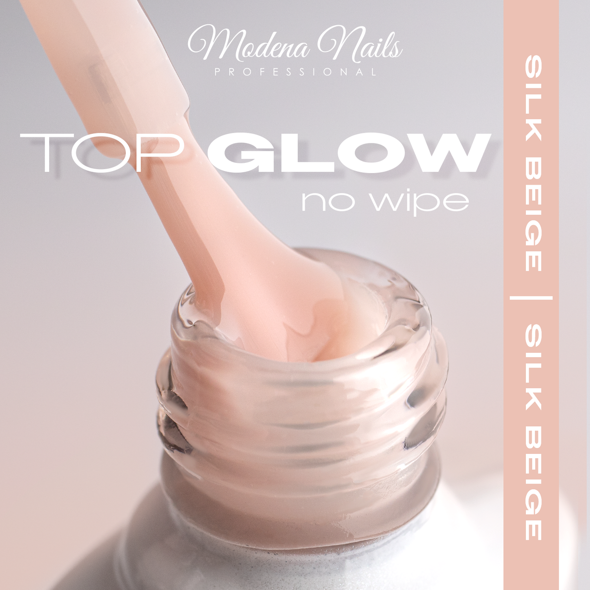 Top Glow Non Wipe - Stardust Rose - dessus brillant