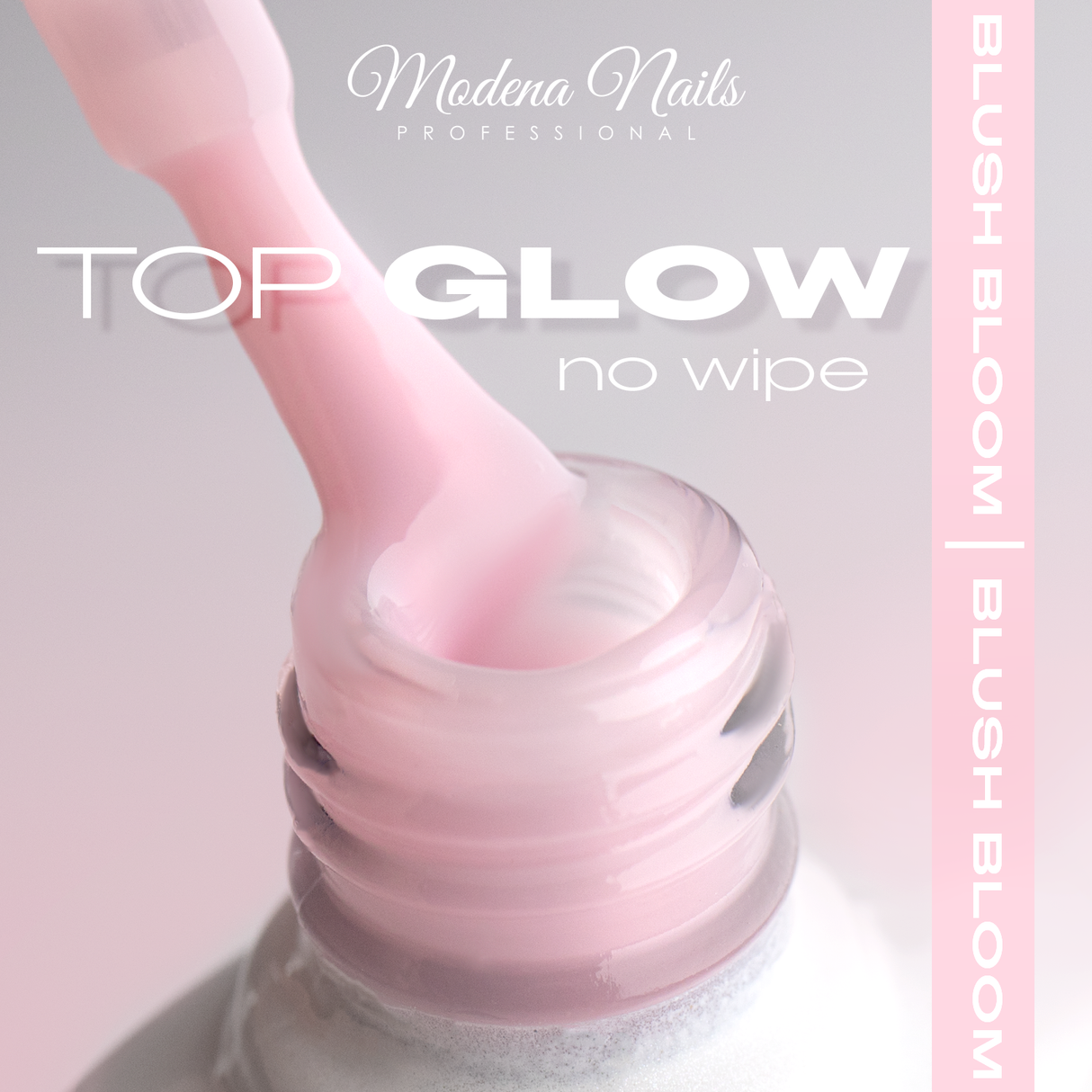 Top Glow Non Wipe - Stardust Rose - dessus brillant